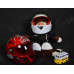 Игрушка с мотошлемом Shoei 93 красный Игрушка с мотошлемом Shoei 93 красный