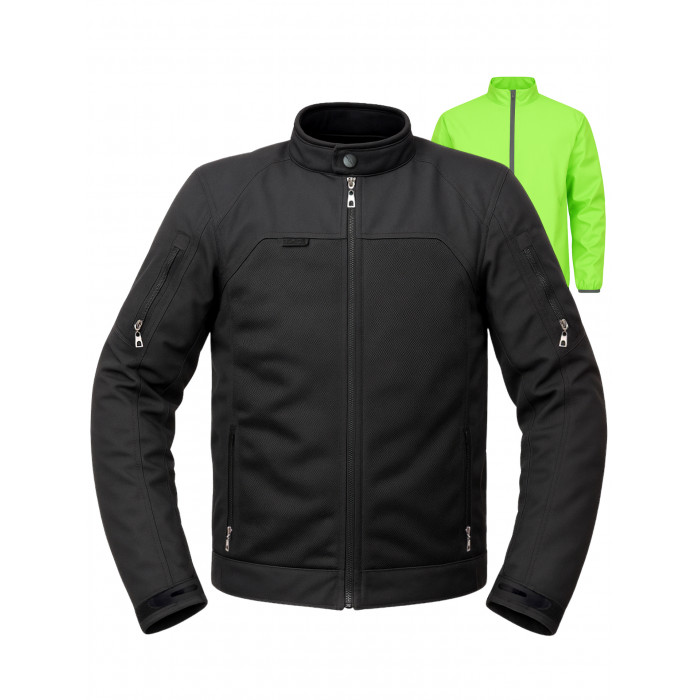 Мотокуртка INFLAME CORSA + ДОЖДЕВИК Мотокуртка INFLAME CORSA + ДОЖДЕВИК