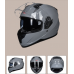 Шлем закрытый GXT STREET GREY серый глянец