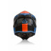 Шлем Acerbis STEEL CARBON Orange/Blue Шлем Acerbis STEEL CARBON Orange/Blue
