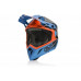 Шлем Acerbis STEEL CARBON Orange/Blue Шлем Acerbis STEEL CARBON Orange/Blue