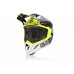 Шлем Acerbis STEEL CARBON White/Yellow Шлем Acerbis STEEL CARBON White/Yellow