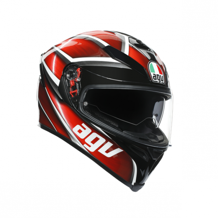 Шлем AGV K-5 S MULTI Tempest Black/Red Шлем AGV K-5 S MULTI Tempest Black/Red