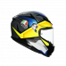 Шлем AGV K-6 MULTI Joan Black/Blue/Yellow
