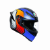 Шлем AGV K-1 MULTI Power Matt Dark Blue/Orange/White Шлем AGV K-1 MULTI Power Matt Dark Blue/Orange/White