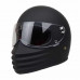 Шлем ретро TT&CO GHOST RIDER TTRT черный матовый Шлем ретро TT&CO GHOST RIDER TTRT черный матовый