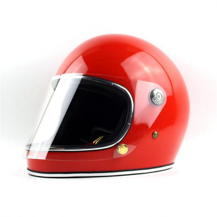 Шлем ретро TT&CO DAYTONA красный Шлем ретро TT&CO DAYTONA красный