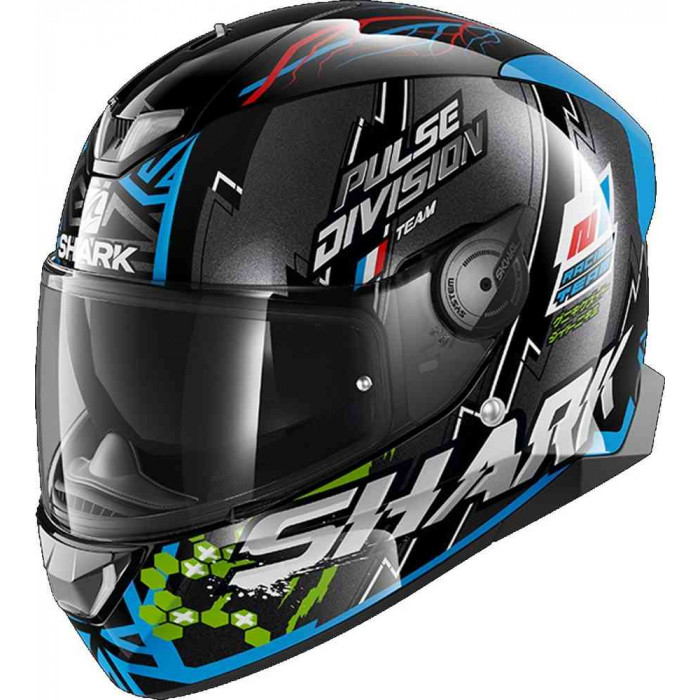 Шлем SHARK SKWAL 2 NOXXYS Black/Blue/Green Шлем SHARK SKWAL 2 NOXXYS Black/Blue/Green