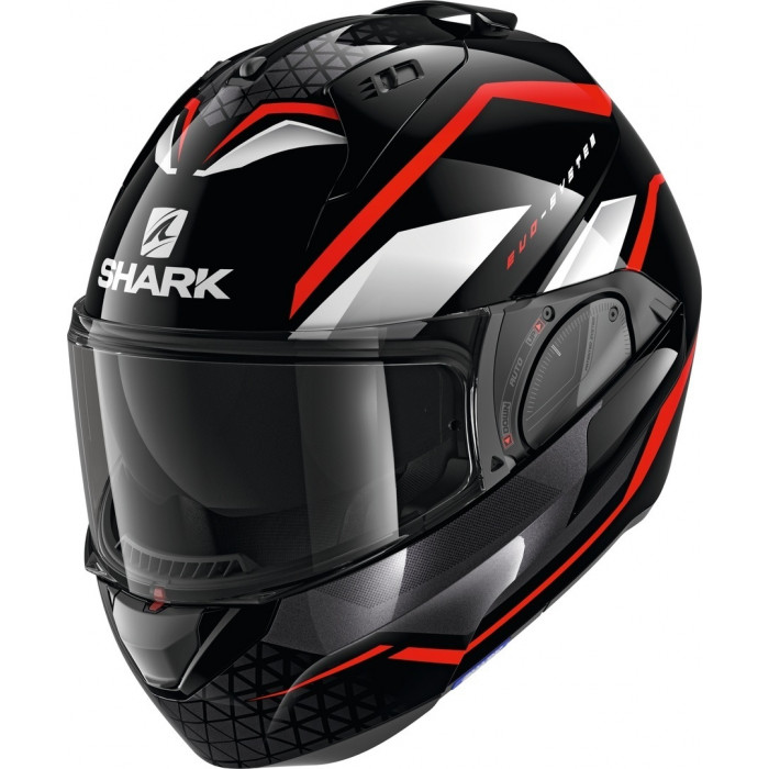 Шлем SHARK EVO ES YARI Black/Red/White Шлем SHARK EVO ES YARI Black/Red/White