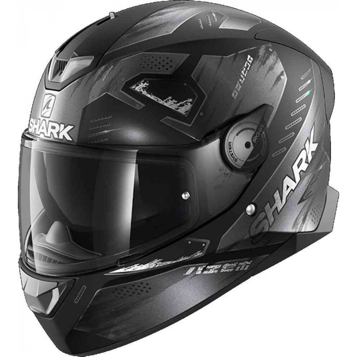 Шлем SHARK SKWAL 2 VENGER MAT Black/Anthracite/Anthracite Шлем SHARK SKWAL 2 VENGER MAT Black/Anthracite/Anthracite
