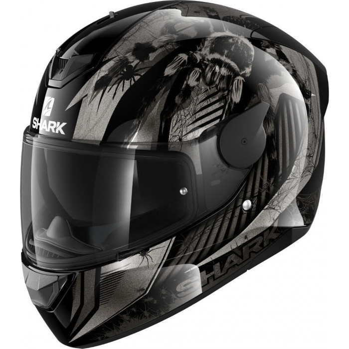 Шлем SHARK D-SKWAL 2 ATRAXX Black/Grey/Silver Шлем SHARK D-SKWAL 2 ATRAXX Black/Grey/Silver