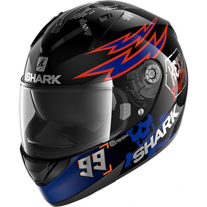 Шлем SHARK RIDILL 1.2 CATALAN BAD BOY Black/Blue/Orange Шлем SHARK RIDILL 1.2 CATALAN BAD BOY Black/Blue/Orange