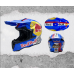 Шлем кросс/эндуро VOSS V-198 Red Bull синий